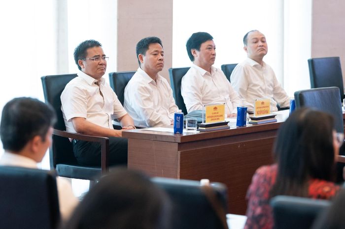 Các đại biểu dự cuộc gặp mặt. Ảnh: Phạm Thắng