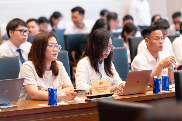 Các đại biểu dự cuộc gặp mặt. Ảnh: Phạm Thắng