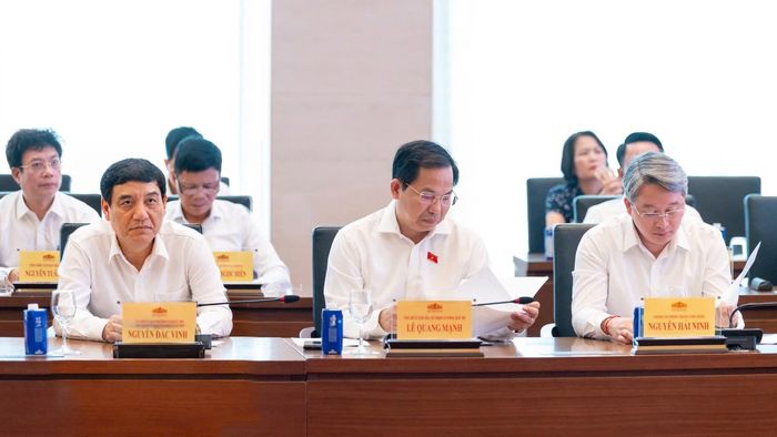 Các đại biểu dự cuộc gặp mặt. Ảnh: Phạm Thắng