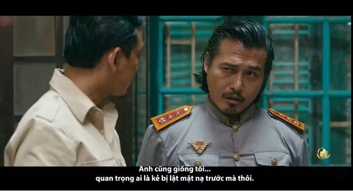 Trong trailer mới nhất, Nguyễn Thành tiếp tục được kẻ thù nói thẳng về nghi ngờ anh là điệp viên của Bắc Việt.