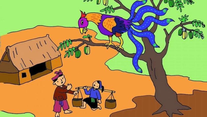 Truyện cổ tích ăn khế trả vàng (Nguồn: Internet)