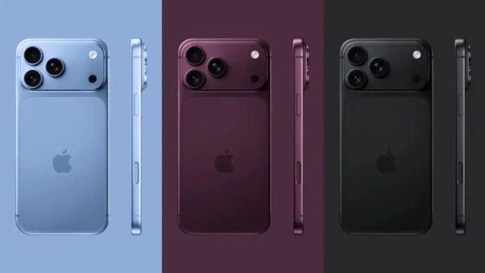 Ảnh dựng iPhone 18 Pro với các màu sắc mới. Ảnh: Macworld.