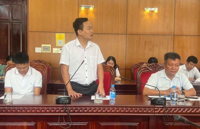  Đại diện các cơ quan báo chí trao đổi ý kiến tại hội nghị. 