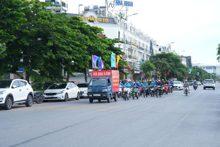 Đợt ra quân nhằm nâng cao nhận thức, tạo đồng thuận trong nhân dân. Ảnh: Hoàng Anh