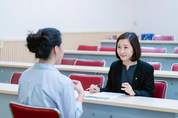 Sinh viên được tham gia tuyển dụng trực tiếp trong khuôn khổ Tuần lễ Việc làm. Ảnh: ĐT