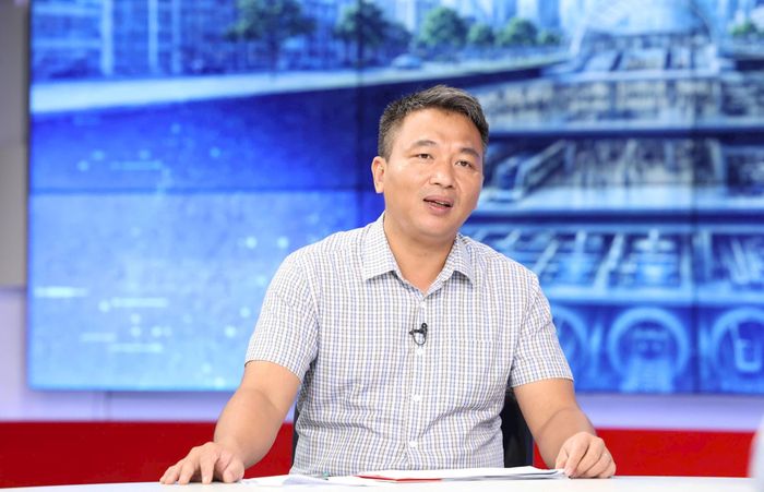 Ông Lương Đức Thắng chia sẻ tại chương trình. Ảnh: Thanh Hải