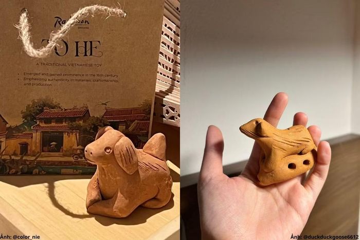 Tò he vừa là đồ chơi, vừa là đồ trang trí được nhiều gia đình rất "cưng". Ảnh: @color_nie, @duckduckgoose6612