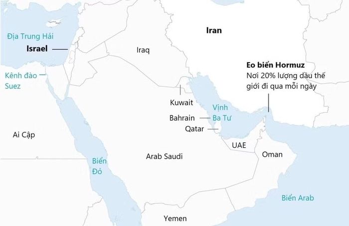 Eo biển Hormuz là tuyến hàng hải đặc biệt quan trọng nối vịnh Ba Tư với vịnh Oman và biển Arab. 