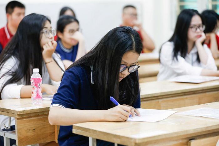 Thí sinh dự thi tốt nghiệp THPT 2026. Ảnh: Quang Vinh.