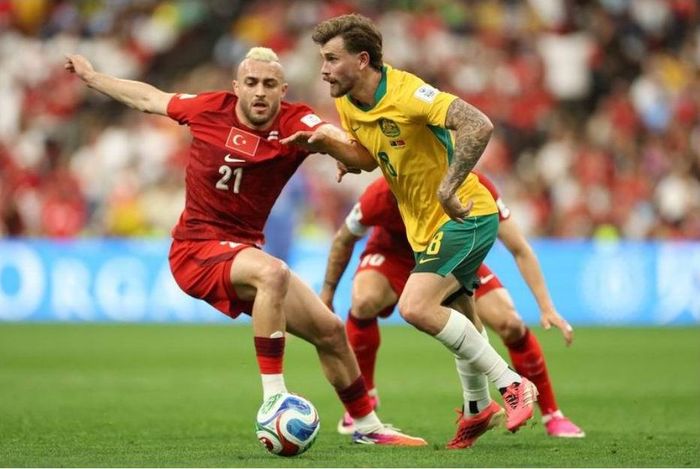  Úc đánh bại Thổ Nhĩ Kỳ 2-0 là điểm sáng, nguồn cảm hứng của các đại diện châu Á. Ảnh:AFC 