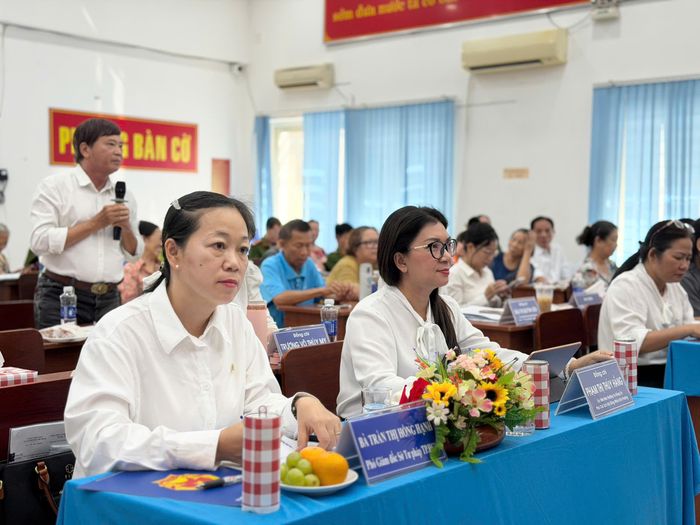 Bà Trần Thị Hồng Hạnh, Phó Giám đốc Sở Tư pháp TP.HCM. Ảnh: TRẦN MINH