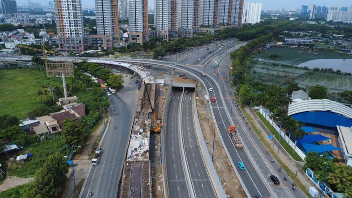  Hiện đã có nhiều hạng mục được hoàn thành. 