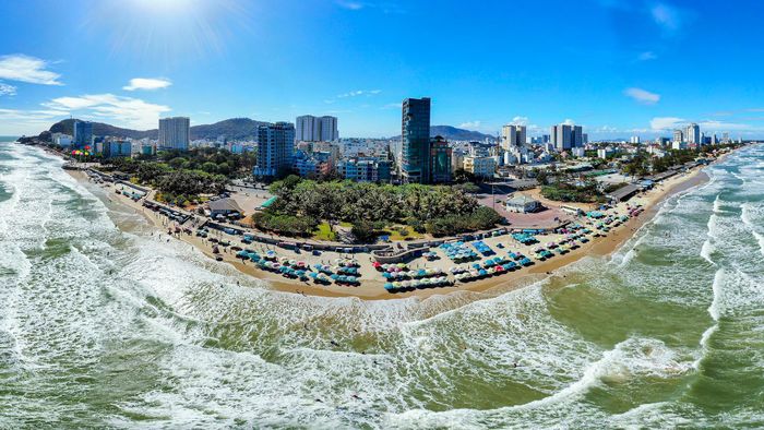 Khu vực Bãi Sau thuộc phường Vũng Tàu, TP.HCM. Ảnh: Quỳnh Danh.