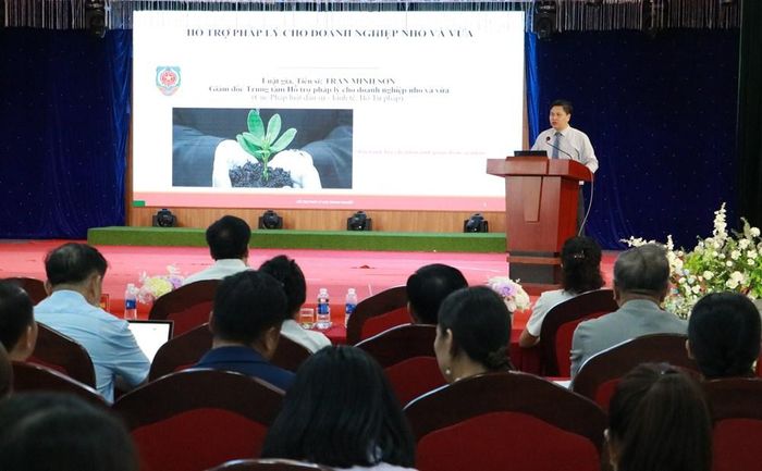 Hội nghị nhằm tăng cường kiến thức pháp luật cho doanh nghiệp nhỏ và vừa, hộ kinh doanh trên địa bàn Điện Biên
