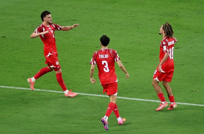 Omar Rekik ghi bàn thắng duy nhất cho Tunisia
