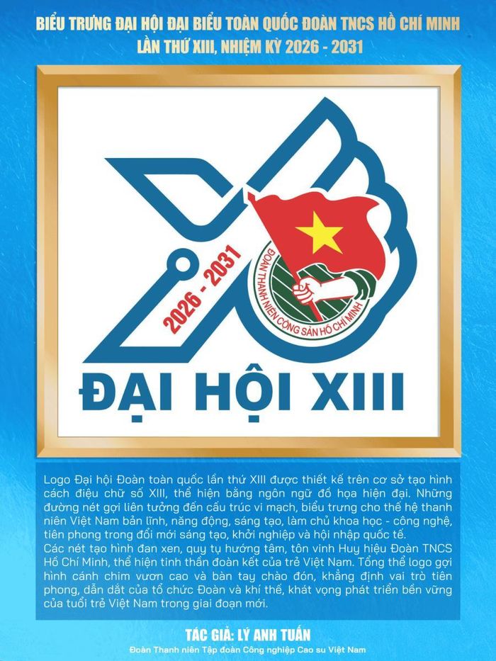 Logo biểu trưng của Đại hội