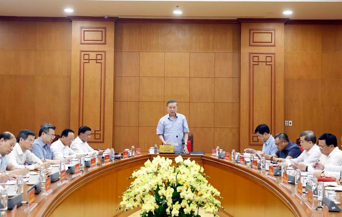 Tổng Bí thư, Chủ tịch nước Tô Lâm phát biểu chỉ đạo