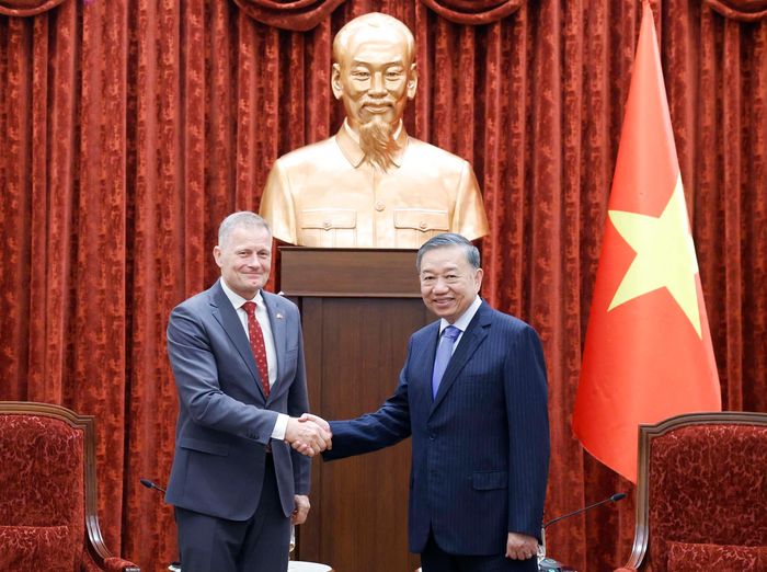 Tổng Bí thư, Chủ tịch nước Tô Lâm tiếp Đại sứ Đan Mạch Nicolai Prytz đến chào từ biệt, kết thúc nhiệm kỳ công tác tại Việt Nam