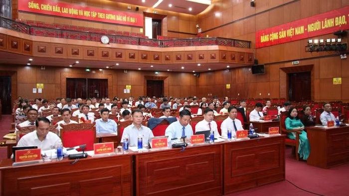 Các đại biểu dự hội nghị.