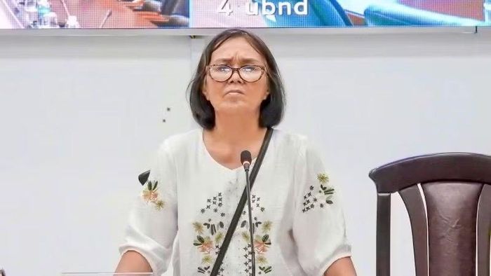 Công dân Vương Thị Kim Cúc được đối thoại trực tiếp với Bí thư Tỉnh ủy.