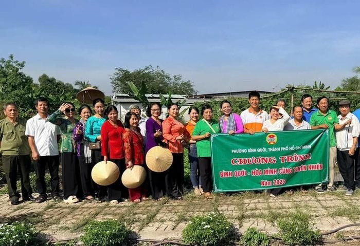 Khu vườn trở thành điểm đến để người dân khám phá nông nghiệp sạch giữa lòng TPHCM.