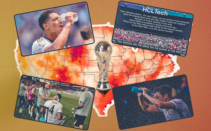 Thời tiết nắng nóng có thể ảnh hưởng tới các cầu thủ tại World Cup 2026. Ảnh: Sky Sports
