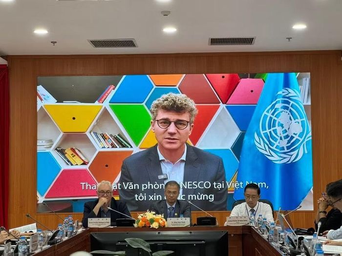 Ông Jonathan Baker - Trưởng Đại diện UNESCO tại Hà Nội.