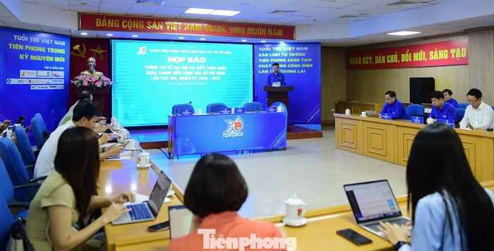 Chương trình họp báo thông tin về Đại hội Đoàn toàn quốc lần thứ XIII.