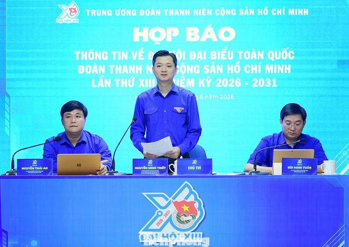 Anh Nguyễn Minh Triết phát biểu tại chương trình. Ảnh: Xuân Tùng