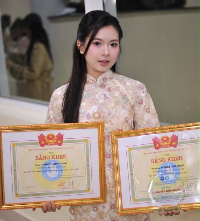 Bạn Nguyễn Linh Giang - Phó Chủ tịch Hội Sinh viên Việt Nam Trường Đại học Sư phạm Hà Nội.