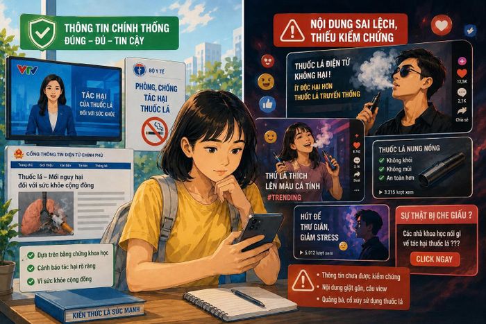 Kiểm soát thuốc lá điện tử không chỉ là câu chuyện giảm tỷ lệ sử dụng, mà còn là kiểm soát cách sản phẩm được nhìn nhận trong xã hội - đặc biệt với nhóm tuổi vị thành niên.