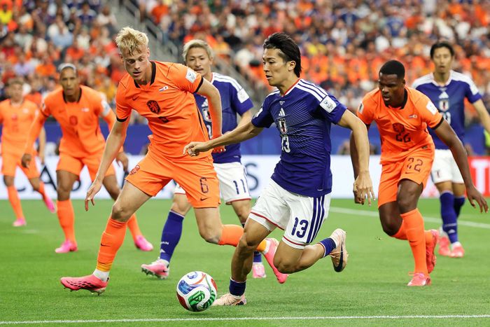 Nhật Bản thi đấu rất tự tin trước Hà Lan. Ảnh: Oranje