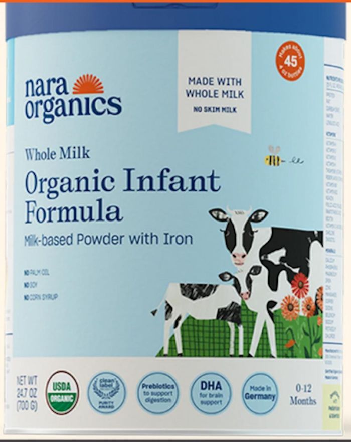 Sản phẩm sữa được thu hồi tại Mỹ. Ảnh: FDA