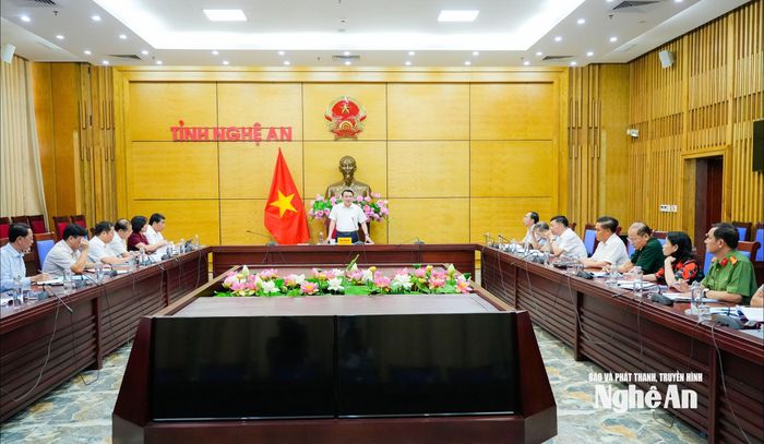Quang cảnh cuộc họp. Ảnh: T.L