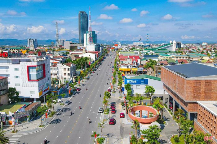 Một góc phường Thành Sen (Hà Tĩnh) hôm nay.