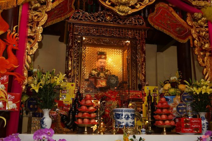 Đền Chiêu Trưng thờ danh tướng Lê Khôi ở xã Đức Quang.