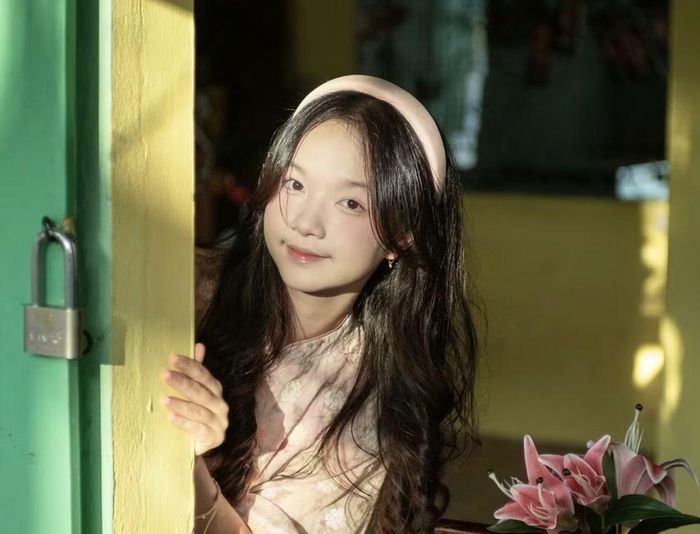 An Nhiên đã có nhiều năm tham gia hoạt động đoàn, đội với nhiều thành tích xuất sắc. (Ảnh: NVCC)