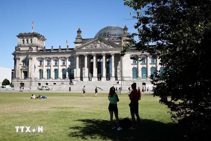 Tòa nhà Quốc hội Đức tại thủ đô Berlin. (Ảnh: THX/TTXVN)