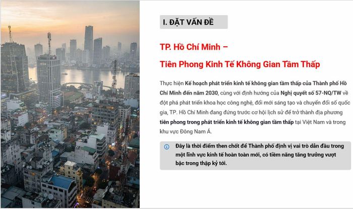 TP Hồ Chí Minh đang đứng trước cơ hội lịch sử để trở thành địa phương tiên phong trong phát triển kinh tế không gian tầm thấp tại Việt Nam và trong khu vực Đông Nam Á.