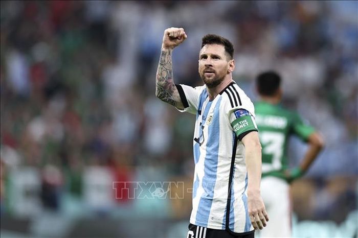Siêu sao bóng đá Lionel Messi. Ảnh: THX/TTXVN