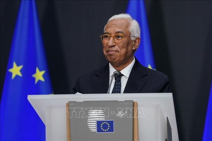 Chủ tịch Hội đồng châu Âu Antonio Costa. Ảnh: AFP/TTXVN