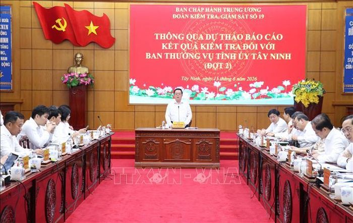Quang cảnh buổi làm việc.