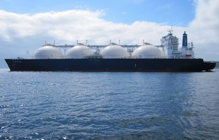Một tàu chở khí tự nhiên hóa lỏng (LNG). Ảnh minh họa: TASS