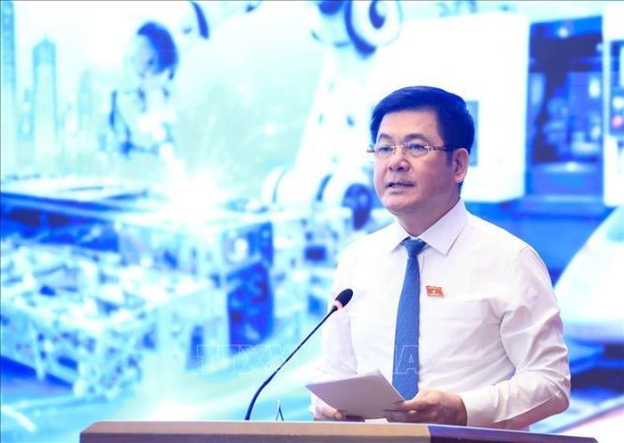 Phó Chủ tịch Quốc hội Nguyễn Hồng Diên phát biểu. Ảnh: Tuấn Anh/TTXVN