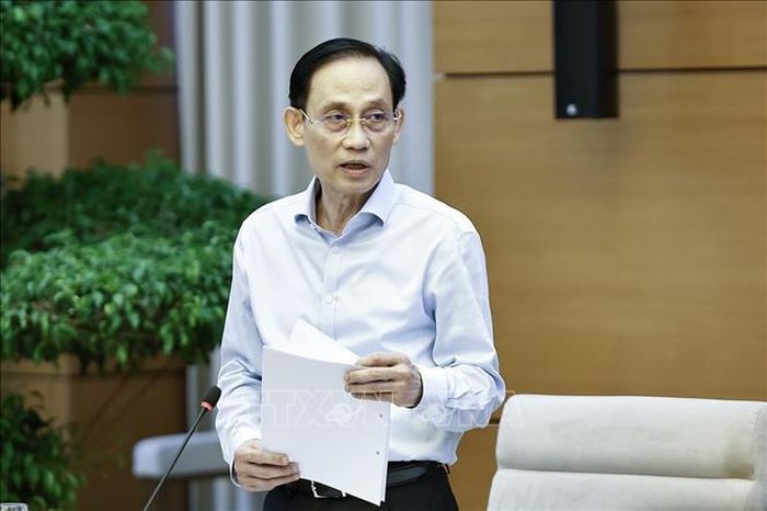 Bộ trưởng Bộ Ngoại giao Lê Hoài Trung phát biểu. Ảnh: Doãn Tấn/TTXVN