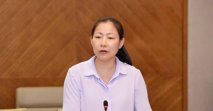 Bà Vũ Thị Là - Phó Vụ trưởng Vụ Tổ chức cán bộ (Bộ Khoa học và Công nghệ).
