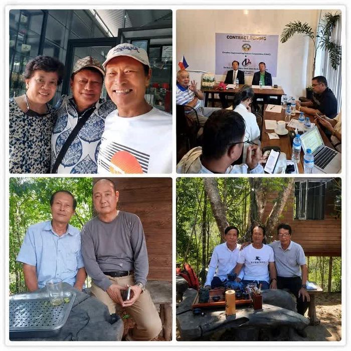 Nhiều đối tác quốc tế quan tâm, tìm hiểu các dòng trà ô long trầm hương, quy trình tạo trầm và phương pháp tạo trầm vi sinh ông Hoàng Duy Thành. đang phát triển.
