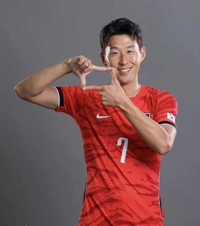 Son Heung-min, tiền vệ đội tuyển Hàn Quốc giành vị trí thứ 6. Ảnh: Baidu.