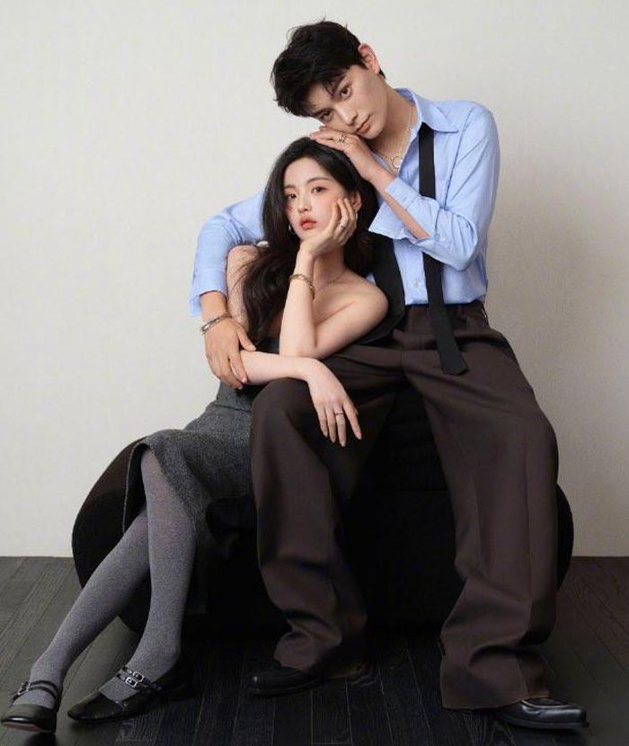 Mạng xã hội Hoa ngữ “bùng nổ” khi cặp đôi Đinh Vũ Hề và Dương Siêu Việt được cho là sẽ tái hợp trong dự án mới Thiên Thiên Sủng Ái. Ảnh: Weibo