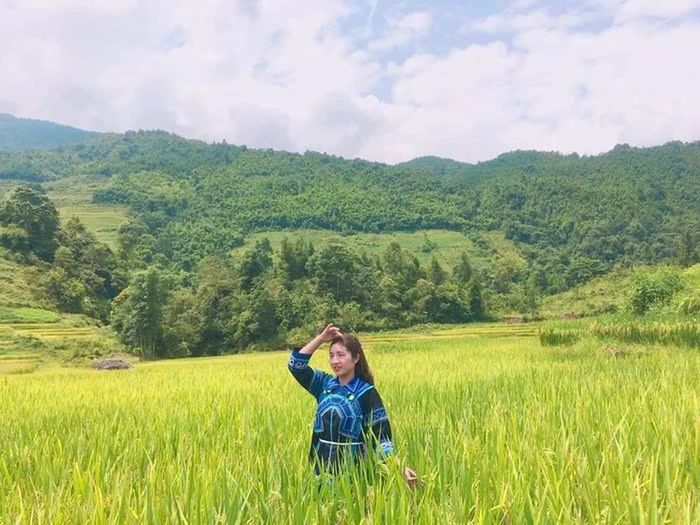 Bà Sần Thó Mơ, hội viên phụ nữ xã Y Tý, tỉnh Lào Cai